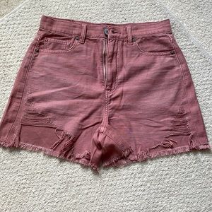 American Eagle high waist, distressed short